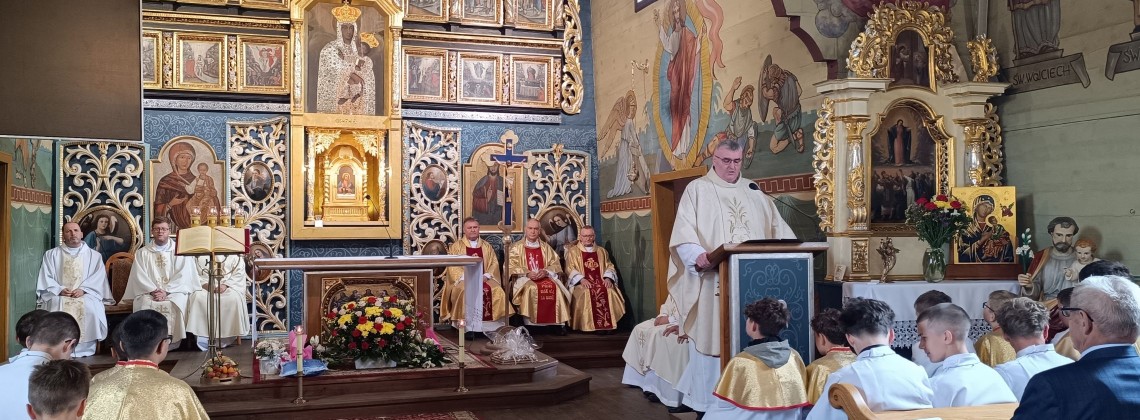 Jubileusz 75-lecia sercańskiej parafii w Binczarowej